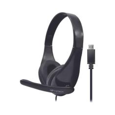Headset C3Tech Com Microfone Ph-340bk Usb Stereo C/ Controle