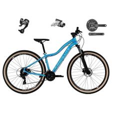 Bicicleta Aro 29 Feminina Absolute Hera Shimano Altus 27v K7 Freio Disco Hidráulico Trava Pneus Bege-Feminino