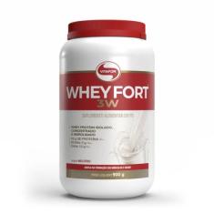 Whey Protein Fort 3W Vitafor Sabor Neutro 900g