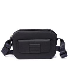 Bolsa Feminina Moleca Transversal Pequena com Bolso Off White-Feminino