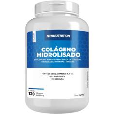 Colágeno Hidrolisado - 120 Cápsulas Newnutrition