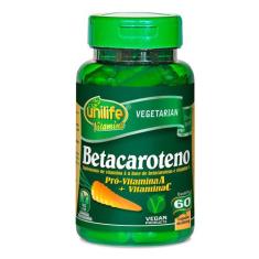 Betacaroteno 60 Cápsulas 500Mg Unilife