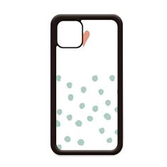 Capa Love Abstract Plants Art Pattern para iPhone 12 Pro Max para Apple Mini Mobile Case Shell