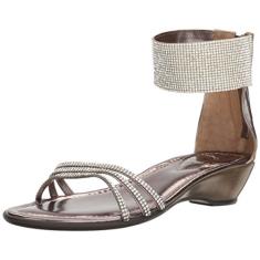 Love & Liberty Sandália feminina Shelly-Ll, estanho, 40