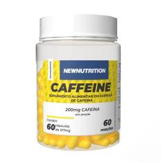 CAFFEINE 200MG - 60 CáPSULAS - NEWNUTRITION 