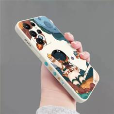 Capa para samsung s23 ultra s22 plus s21 fe espaço astronauta capa de telefone para galaxy a14 a34 a54 a13 a33 a53 a32 a52 casos, 6, para s21 plus