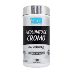 Picolinato de Cromo (120 Comprimidos) - Stem Pharmaceutical-Unissex