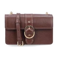 Bolsa Pequena Couro Luz da Lua - 2000384-Feminino