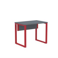 Mesa Madeira 900x600mm M90/60p25tub Grafito/Vermelho