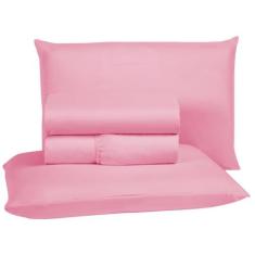Jogo de Lençol Casal 04 peças 400 Fios Aveludado Cama Box - NARA CONFE