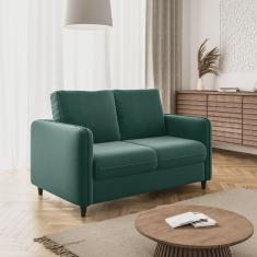 Sofá 2 Lugares em Veludo Orquídea Cabecasa Madeiramadeira