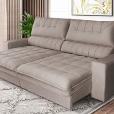 Sofá Regulável 3 Lugares 250 Cm Gold Star Platinum Tabaco