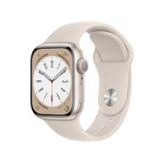 Apple Watch Series 8 41mm GPS Caixa Estelar Alumínio Pulseira Esportiv