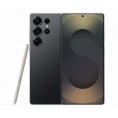 Smartphone Samsung Galaxy S25 Ultra Titânio Preto 256GB, Tela 6.9", 12GB RAM, AI Inteligência Artificial, IP68, S-Pen, Snapdragon 8 Elite e 4 Câmeras