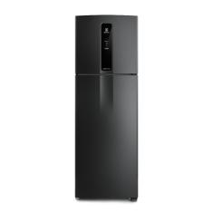 Geladeira Electrolux Frost Free Duplex Inverter IF43B 390L Black Inox Look