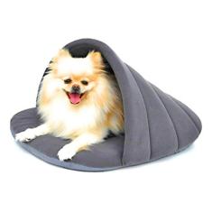 Cama Pantufa para Cachorro e Gato Pet - M - Médio - Rosa - Bichinho Chic