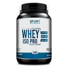 Suplemento Em Pó Whey Protein Iso Pro 1 Kg - Sport Science