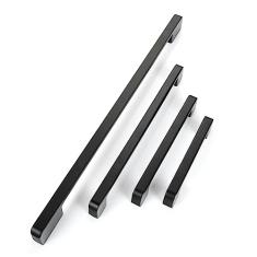 Evionlin 【Pacote com 20】 Puxadores de Gaveta Puxadores de Armário Preto Alumínio Preto Puxador de Gaveta de Gabinete Puxa Centros Liga