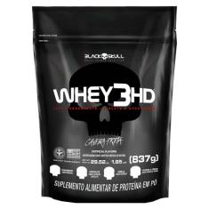 Whey 3HD 837gr refil - Black Skull - Chocolate