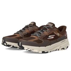 Skechers Tênis de corrida masculino Go Altitude 2.0-Rocky Hill Trail, Marrom/laranja, 38