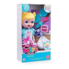 Boneca Baby's Collection Comidinha Super Toys Menina 318 - Supertoys