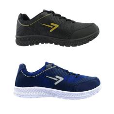 Kit 2 Pares Box 200 Tênis Esportivo Masculino Para Academia Tamanho Es