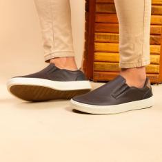 Slip on masculino sapatenis  tenis casual dia a dia confort 37 ao 44 -