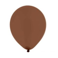Balão de Látex Marrom 8" 20cm 50un Festball