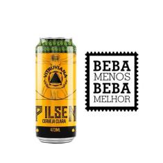 Cerveja Artesanal Vitruviana Pilsen Não Pasteurizado - 1 a 10 Unid - C