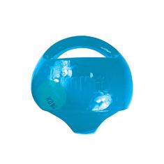 KONG Bola Jumbler – Brinquedo interativo para cães e filhotes – Brinquedo de buscar com bola de tênis – Suprimentos para cães para brincadeiras envolventes – para cães grandes/GG – Cores sortidas