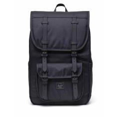 Mochila Herschel Supply Co. Little America Tonal Preto Médio