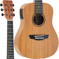 Violão Elétrico Mini Folk Strinberg FS2B Aço Mahogany Satin