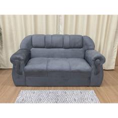 Sofá 3 Lugares Cinza 605 Corsa
