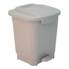 Lixeira Tramontina T-force Cinza 25 L