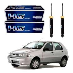 Par Amortecedor Traseiro Fiat Palio 1.0 1.3 2001 A 2004 - Nakata