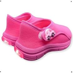 Tênis Infantil Calce Fácil Com Luz Menina-Feminino