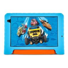 Tablet Multilaser Hot Wheels M8 Wifi 4/64GB NB435, Multilaser, Azul, N