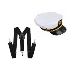 Genérico - Fantasia de Marinheiro - 2 Peças para Crianças Unissex