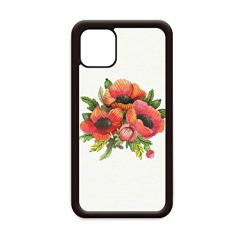 Capa com pintura de plantas de milho para iPhone 12 Pro Max para Apple Mini Mobile Case Shell