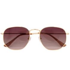 Óculos De Sol UVA Hexagonal-Feminino