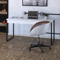 Mesa Kuadra Diretor 150X60X75cm C/02 Gavetas