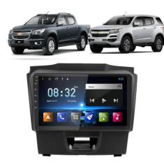 Kit Multimidia Blazer S10 12 13 14 15 16 9 Pol GPS TV  - E-Droid, Botã
