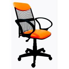 Cadeira de Escritório Diretor Costaneira Soft  - RB Cadeiras, Laranja