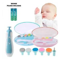 Cortador De Unhas Aparador Elétrico Bebe Infantil Silencioso - GSM FAS