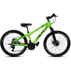 Bicicleta Aro 26 com Câmbio Traseiro Shimano RBX - Aero Bikes, Verde n