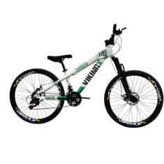 Bicicleta Freeride Aluminio Tuff 25 Aro 26 24V Vikingx Rodas Vmaxx Sus