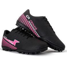 Tenis societe grama sintética Cr Cronos Sossiete Futebol Sola Costurad