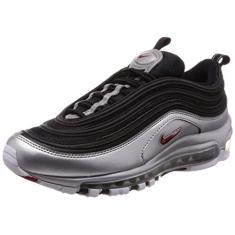 Nike Men's Air Max 97 QS, Black/Varsity RED