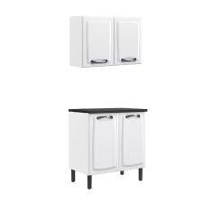 Cozinha Compacta 2 Peças 4 Portas New Premium Itatiaia Branco