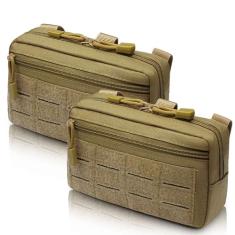 Bolsa tática Molle Admin Pouch multiuso modular utilitária, bolsas pequenas Molle para colete, mochilas, cinto, coletes táticos